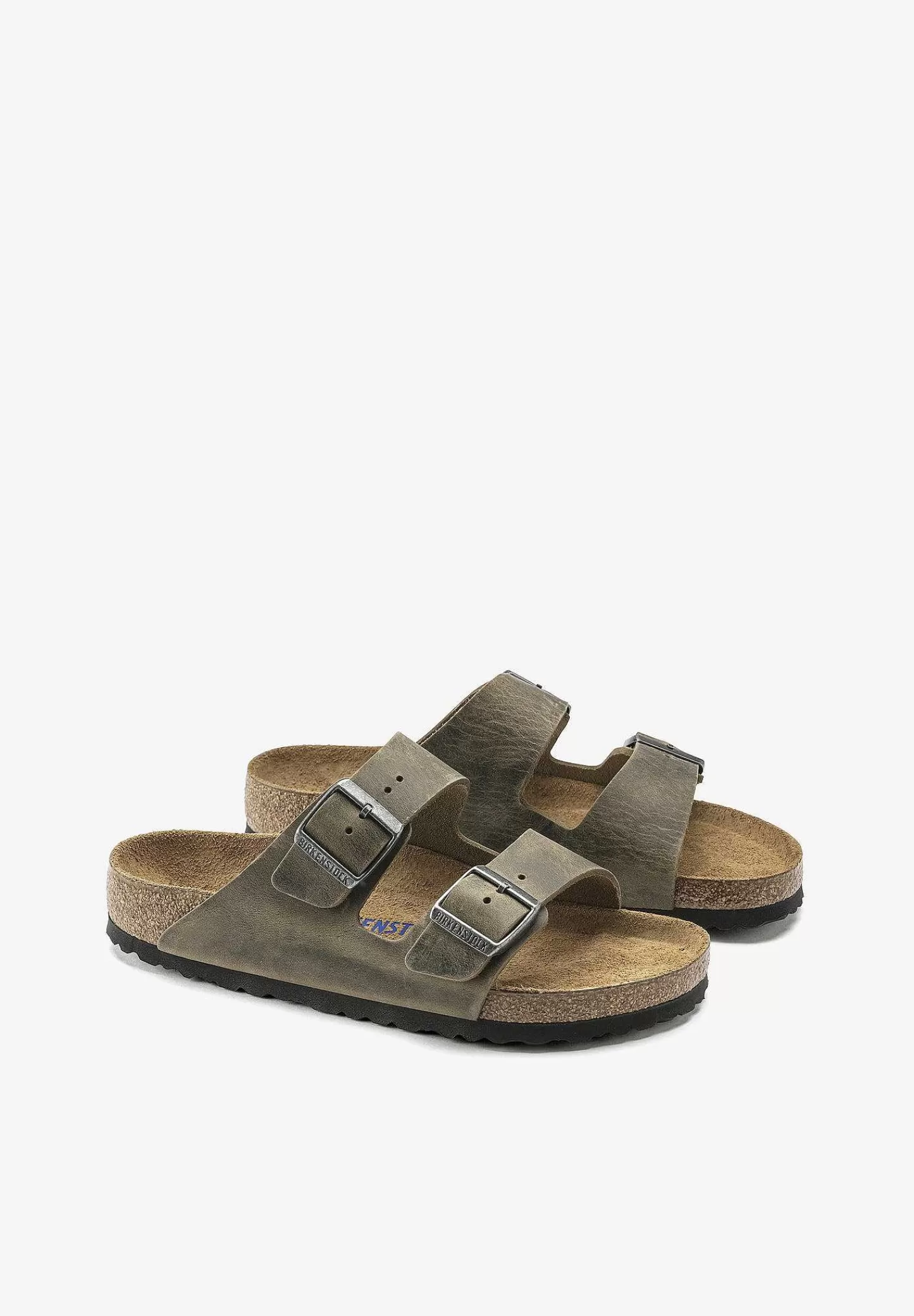 Clearance Scalpers Birkenstock | Sandalia Arizona Cuero Engrasado