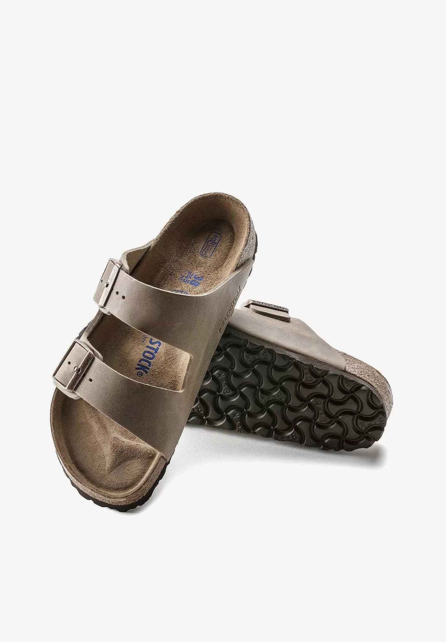 Clearance Scalpers Birkenstock | Sandalia Arizona Cuero Engrasado