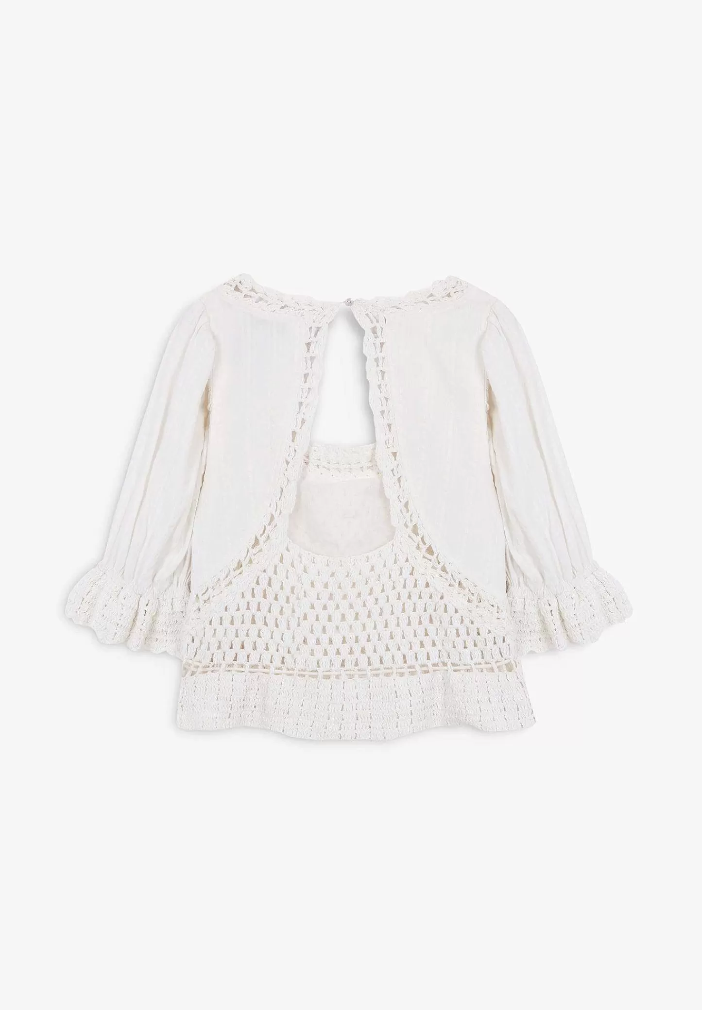 Store Scalpers Blusa Detalles Crochet