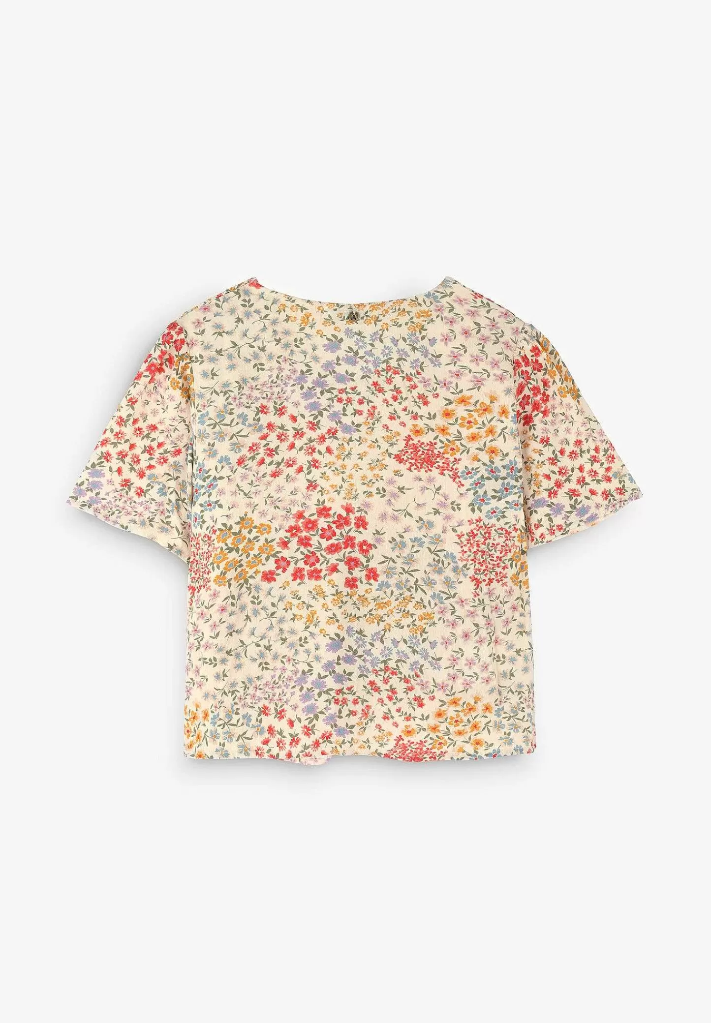 Clearance Scalpers Blusa Flores Nido Abeja