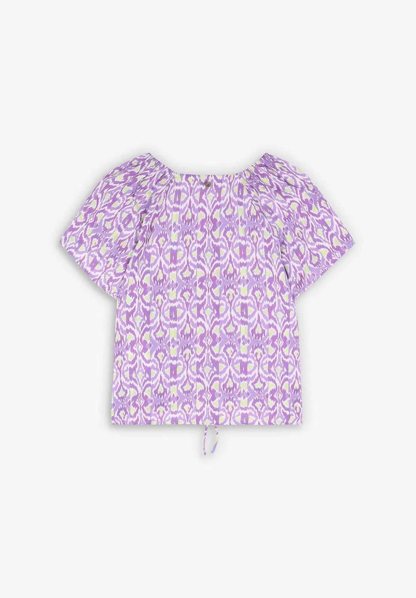 New Scalpers Blusa Ikat Frunce