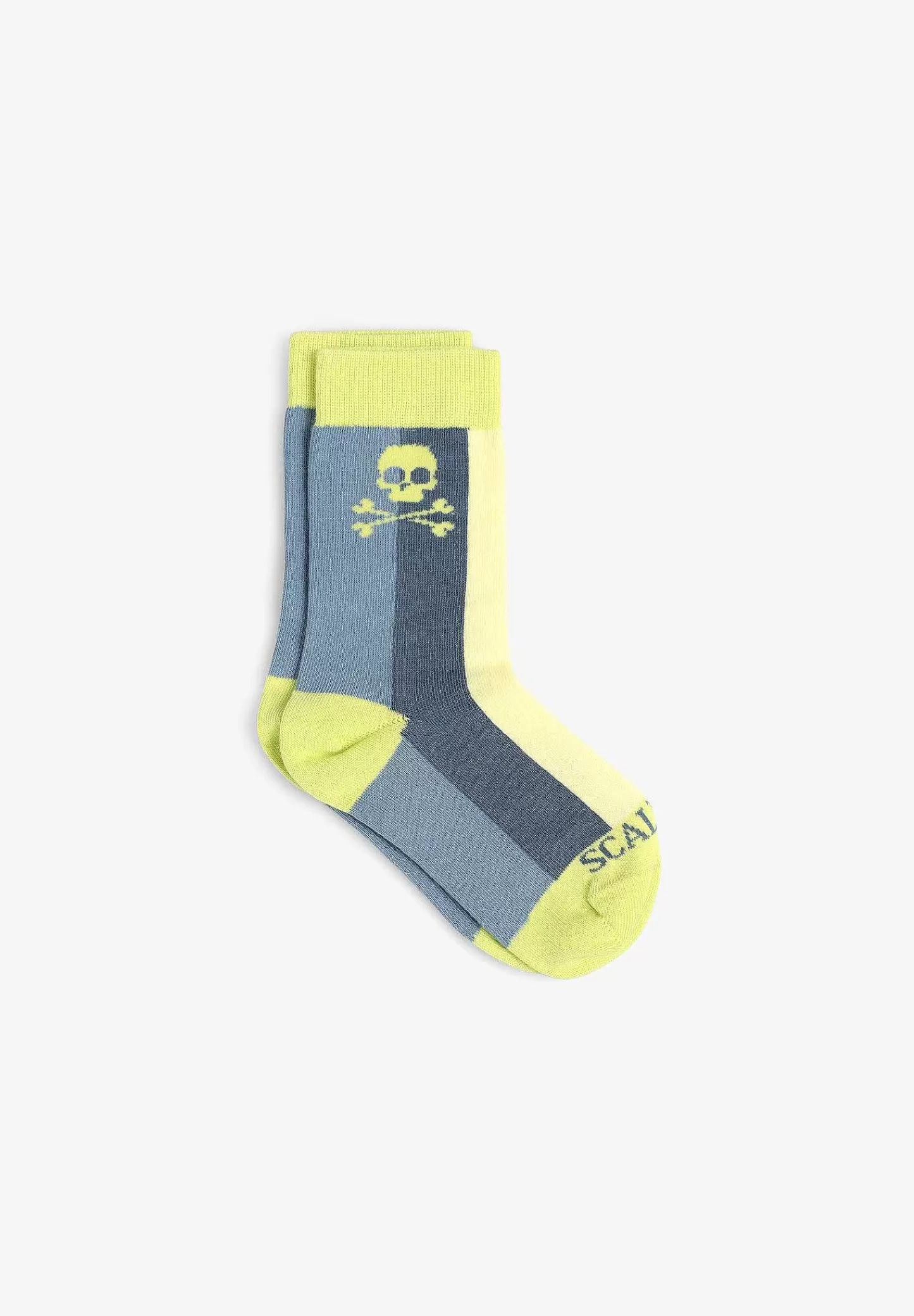 Best Sale Scalpers Calcetines Rayas Tricolor Calavera