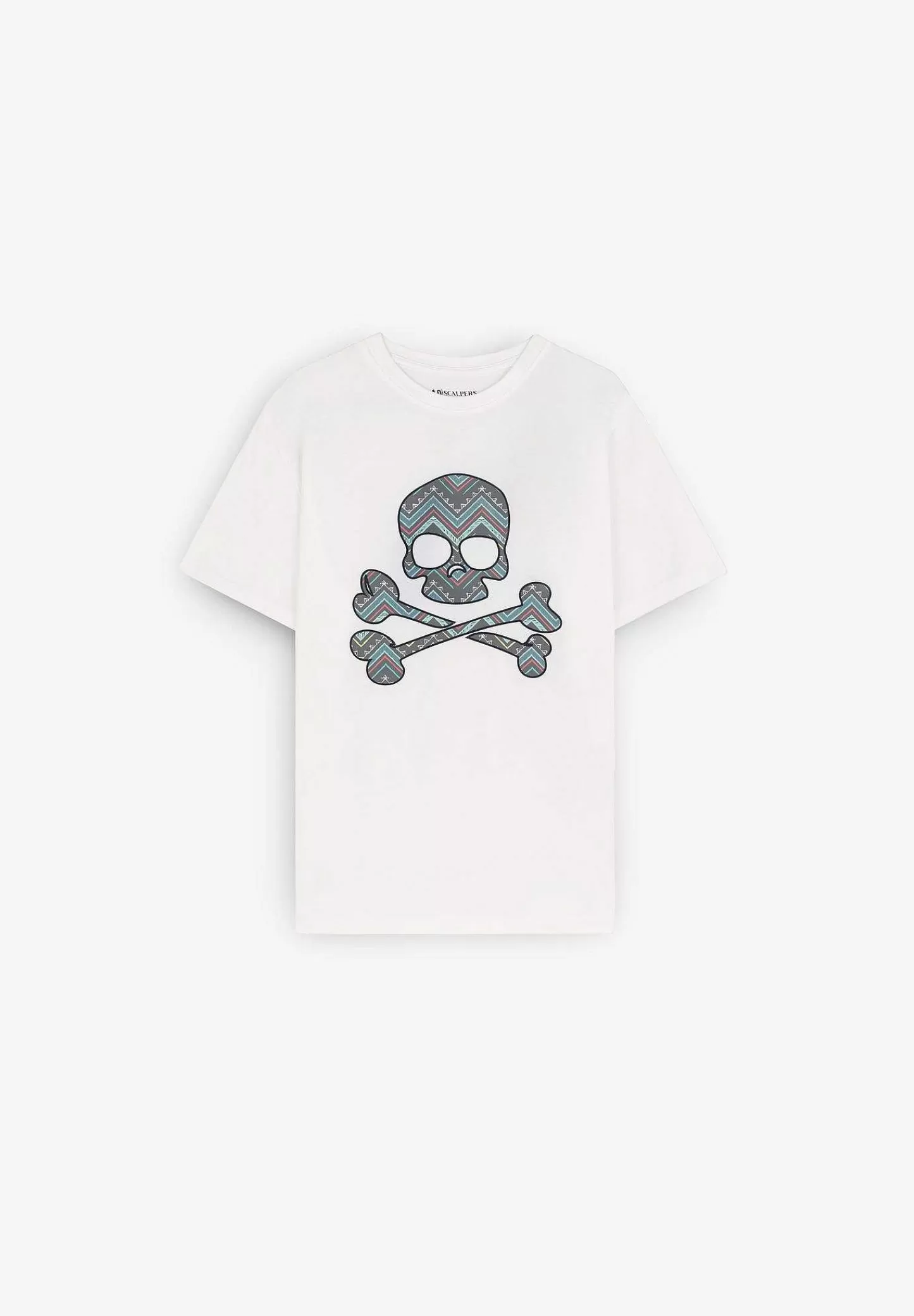 Sale Scalpers Camiseta Calavera Print Zigzag