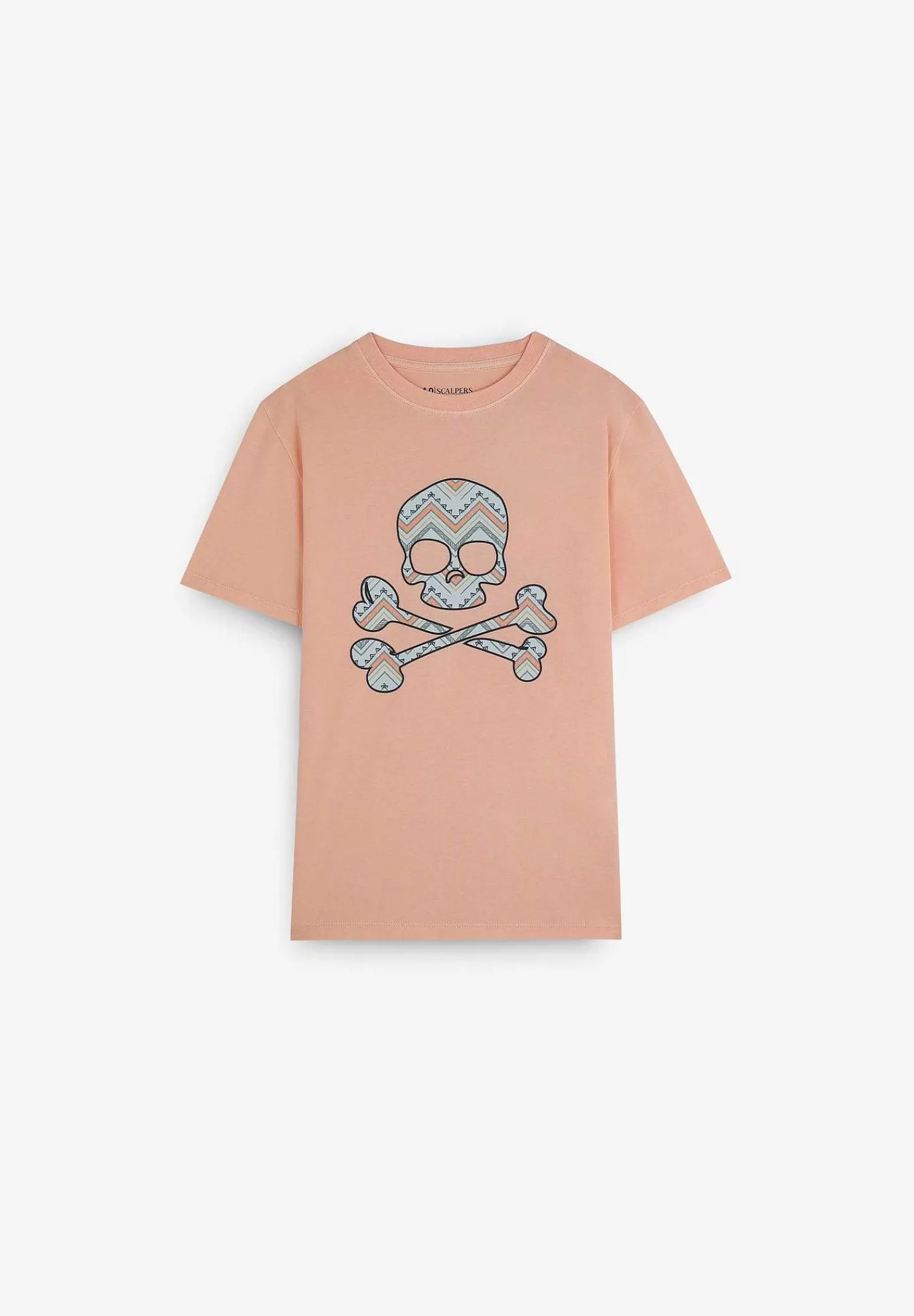 Flash Sale Scalpers Camiseta Calavera Print Zigzag