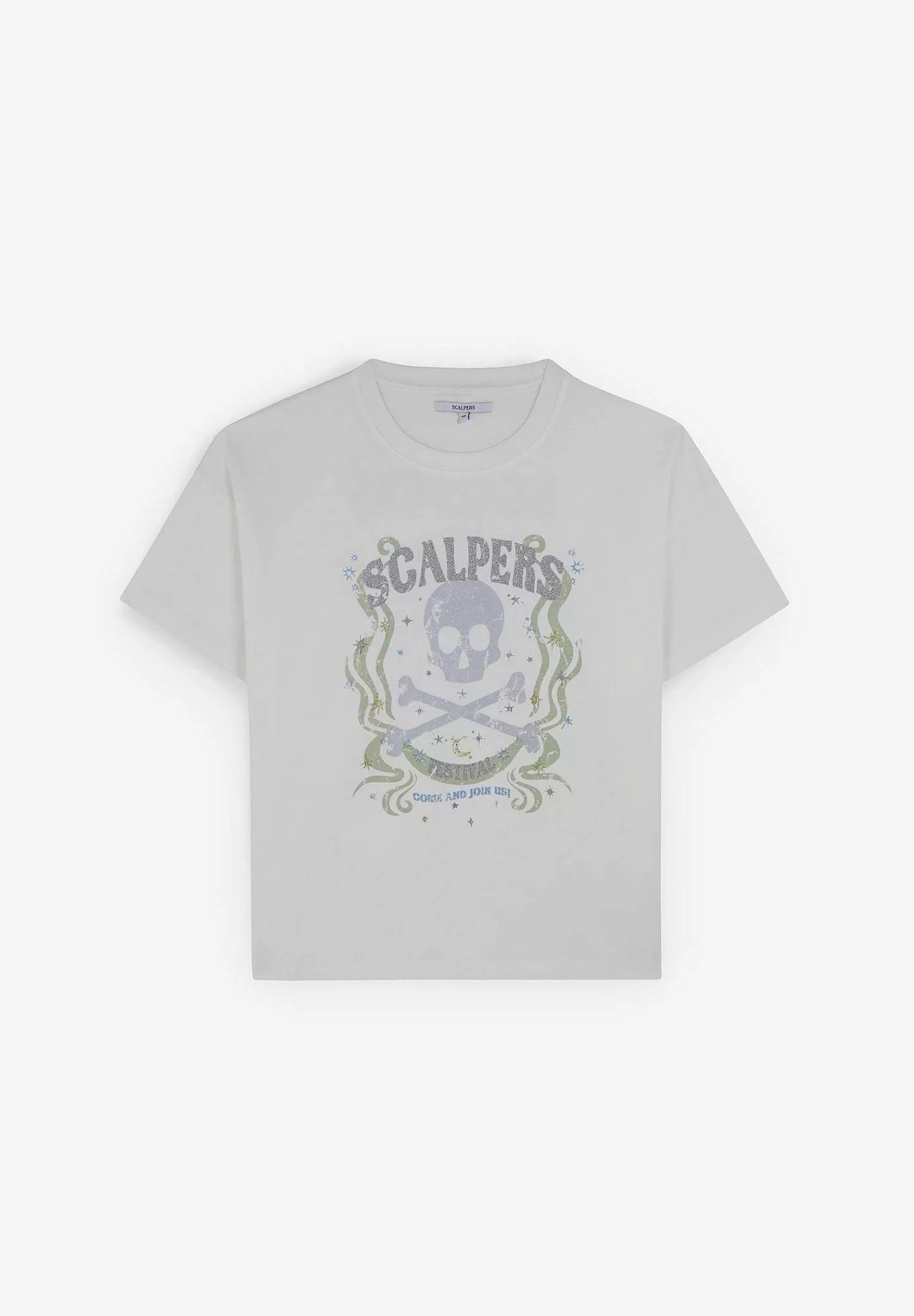 Clearance Scalpers Camiseta Print Festival