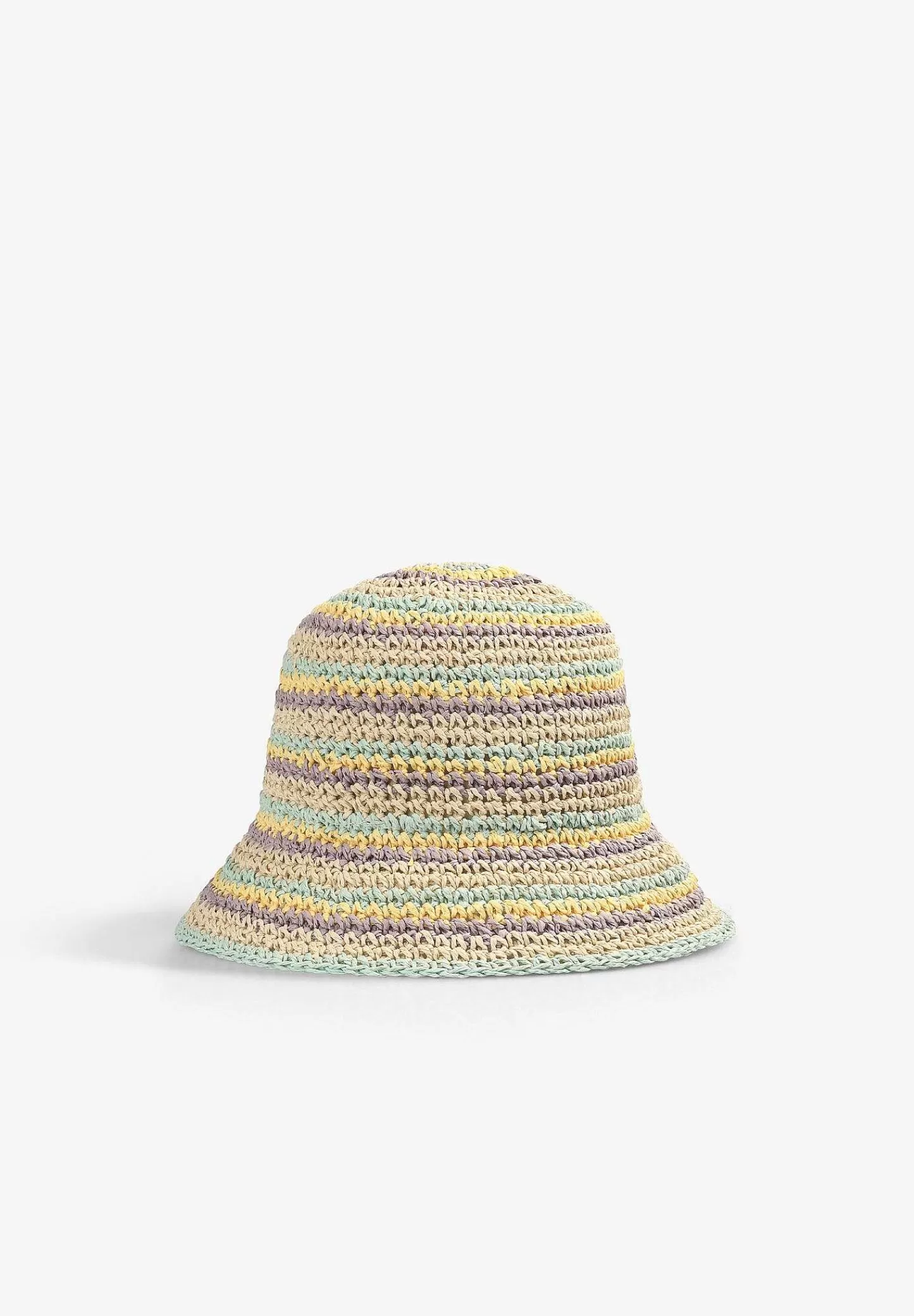 Store Scalpers Gorro Bucket Crochet Rayas