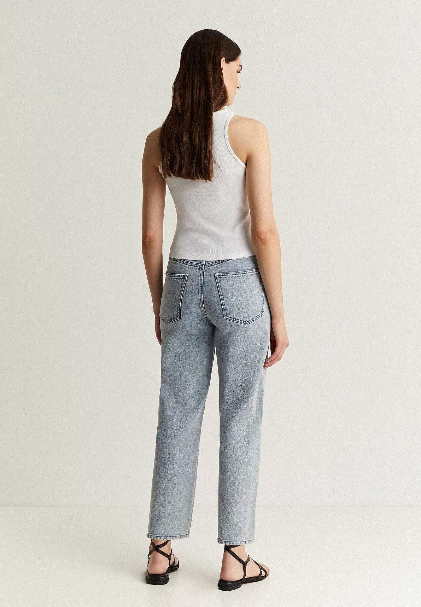 Online Scalpers Jeans Relaxed Detalle Lentejuelas