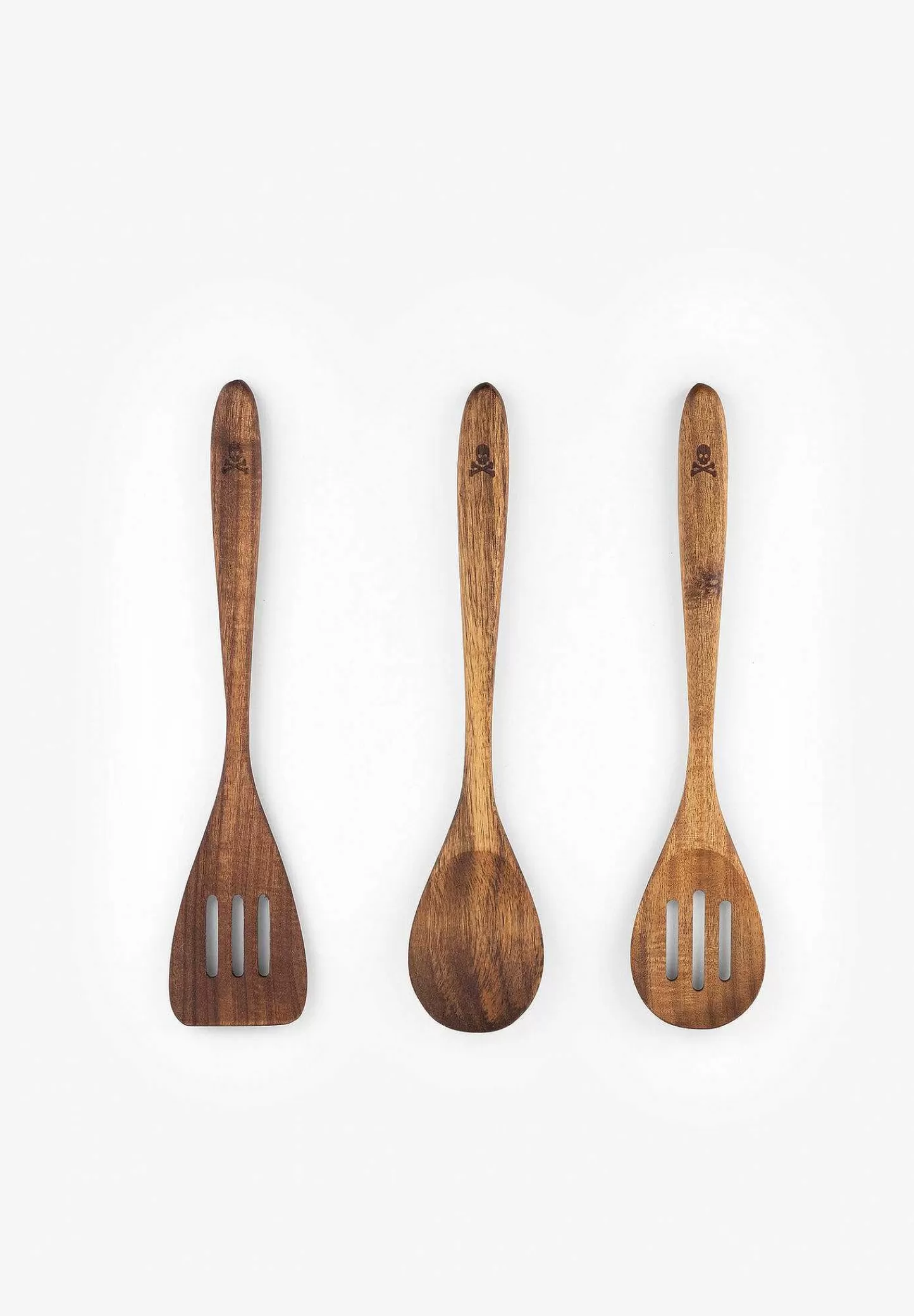 Cheap Scalpers Pack Utensilios De Madera Calavera