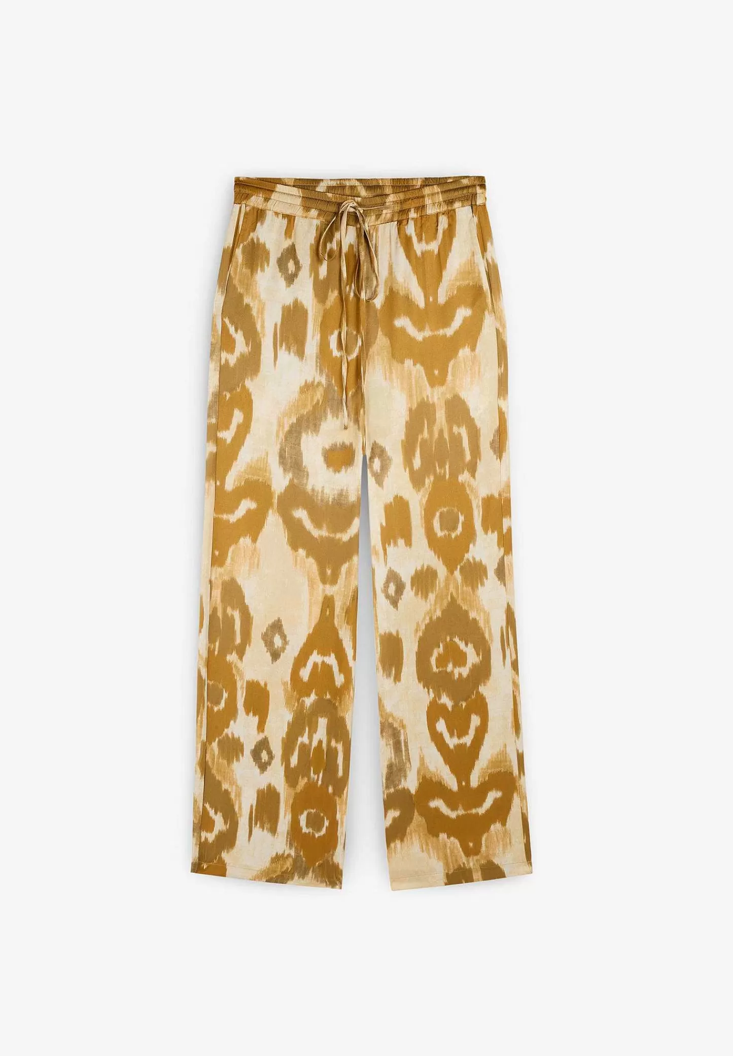 Discount Scalpers Pantalon Fluido Animal Print