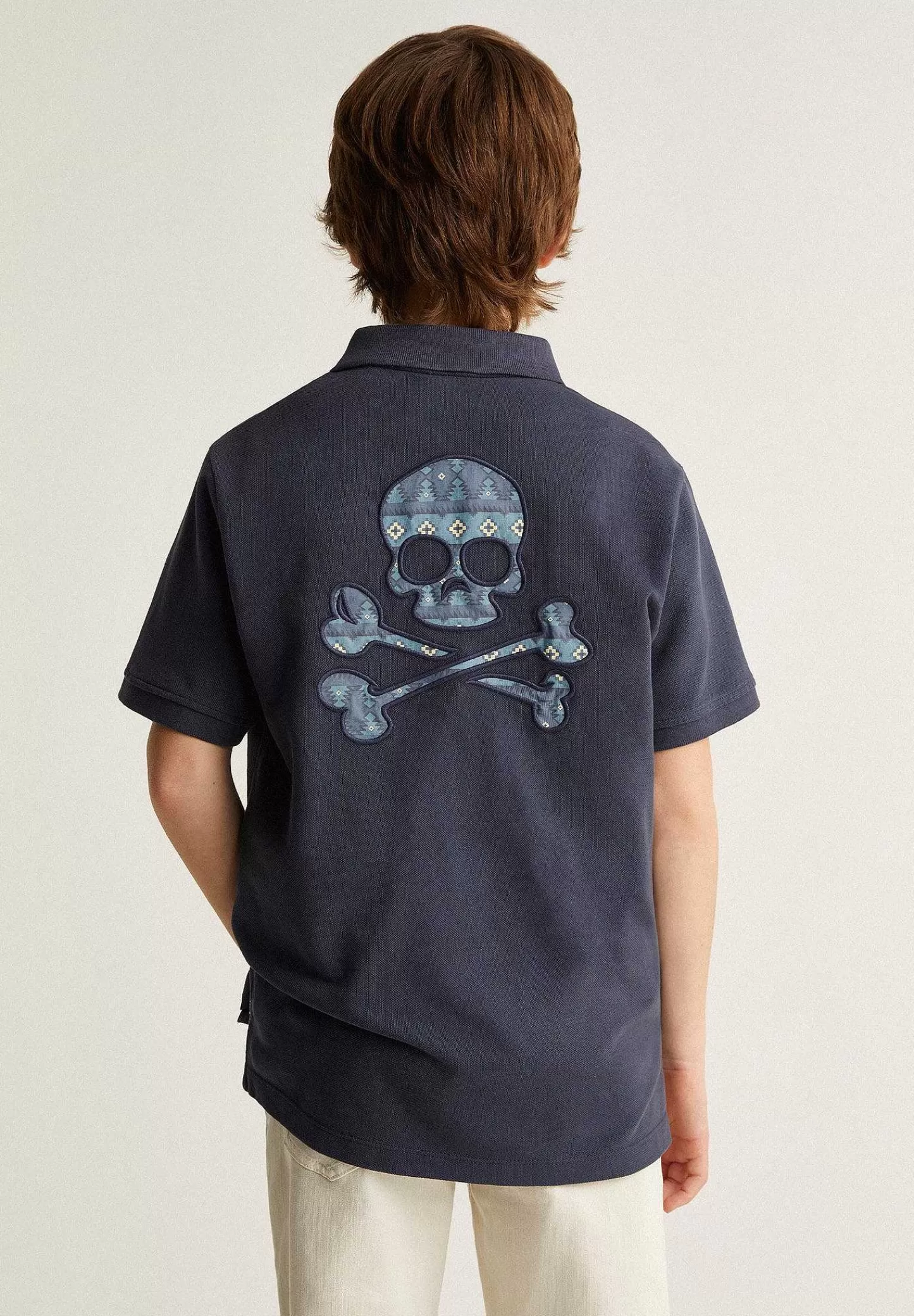 Sale Scalpers Polo Calavera Parche