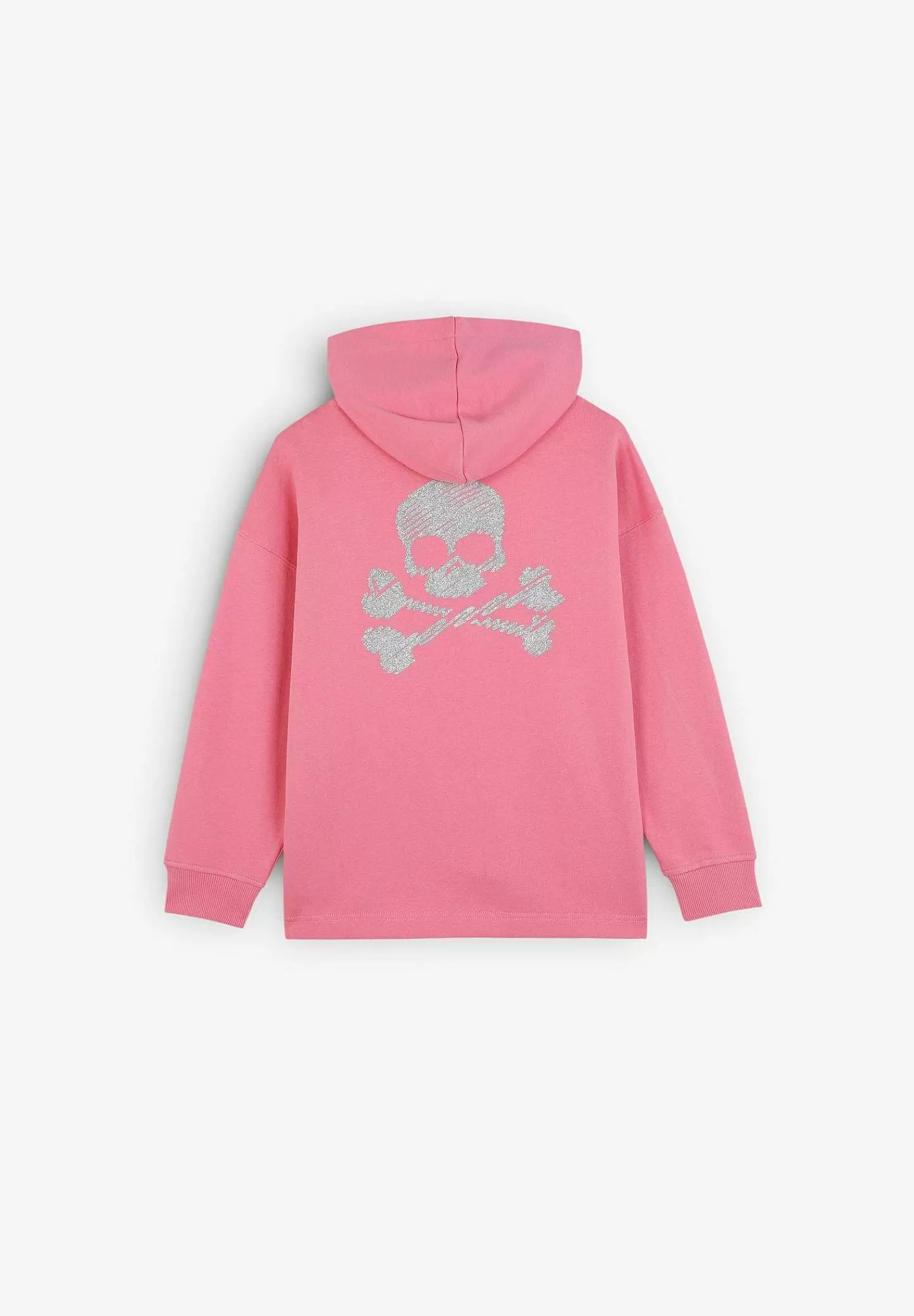 Best Scalpers Sudadera Capucha Calavera Glitter