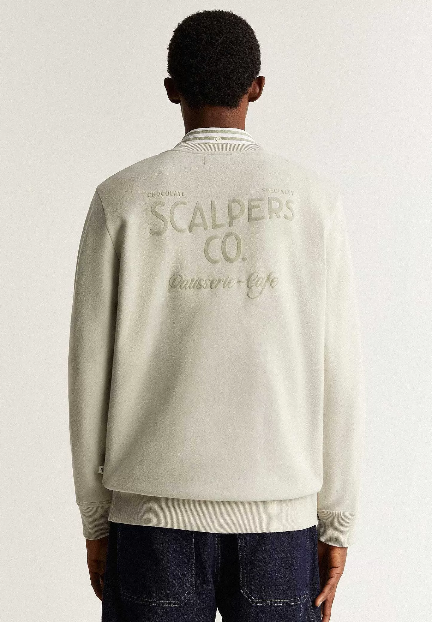 Cheap Scalpers Sudadera Print Flocado