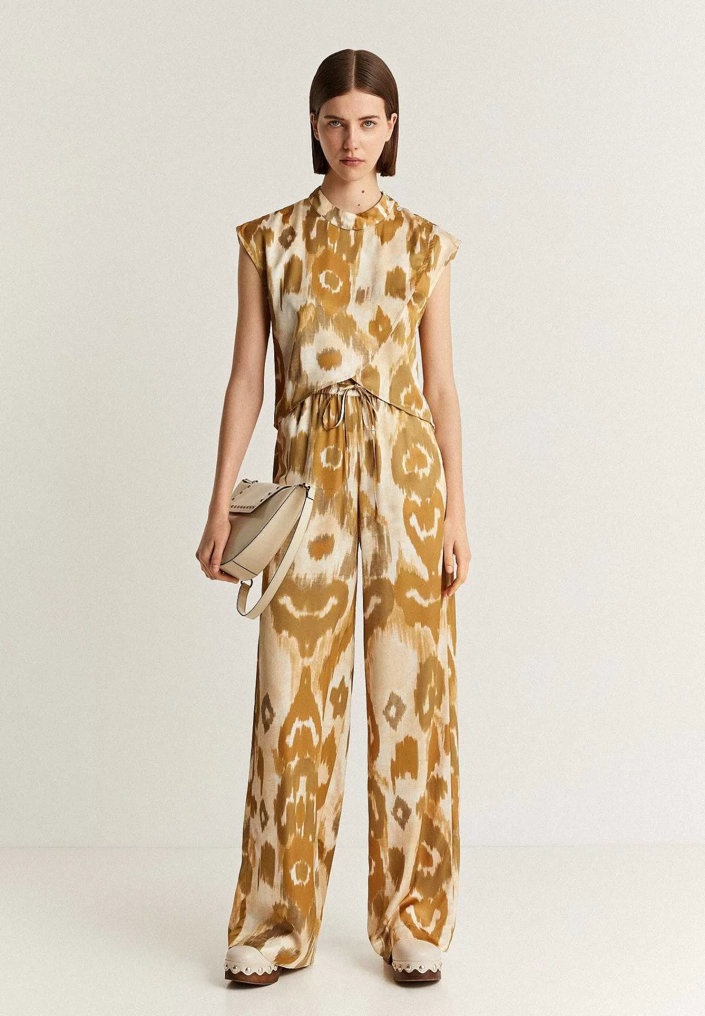 Fashion Scalpers Top Animal Print Cruzado