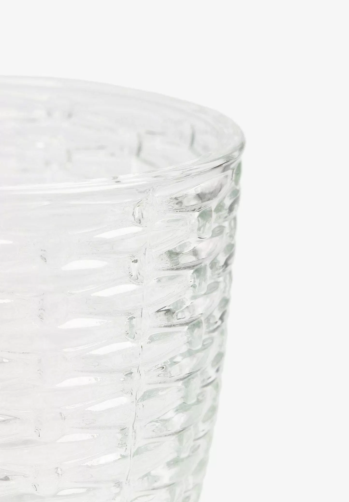 Shop Scalpers Vaso Vidrio Relieve Rayas