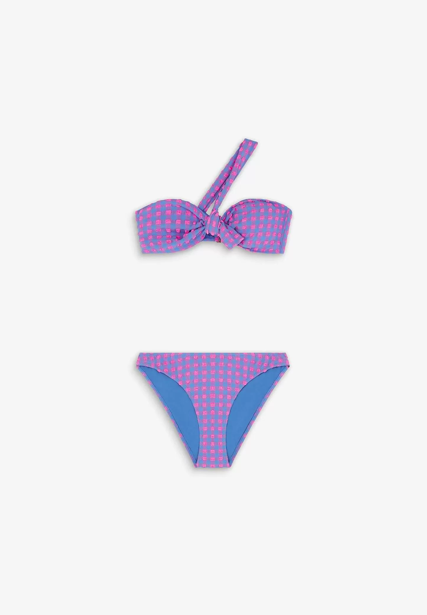 Discount Scalpers Vichy Knot Bikini